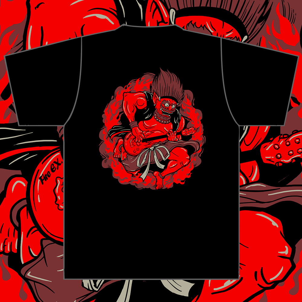 【滅火器 Fire EX.】Fire EX. x Nukui Bogard 火神Tee