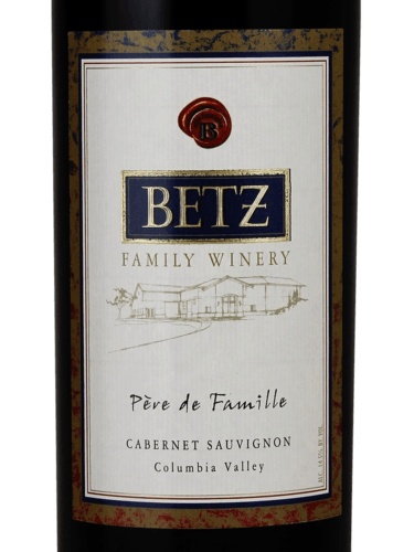Betz Family Winery Pere de Famille Cabernet Sauvignon 2018 (RP94)