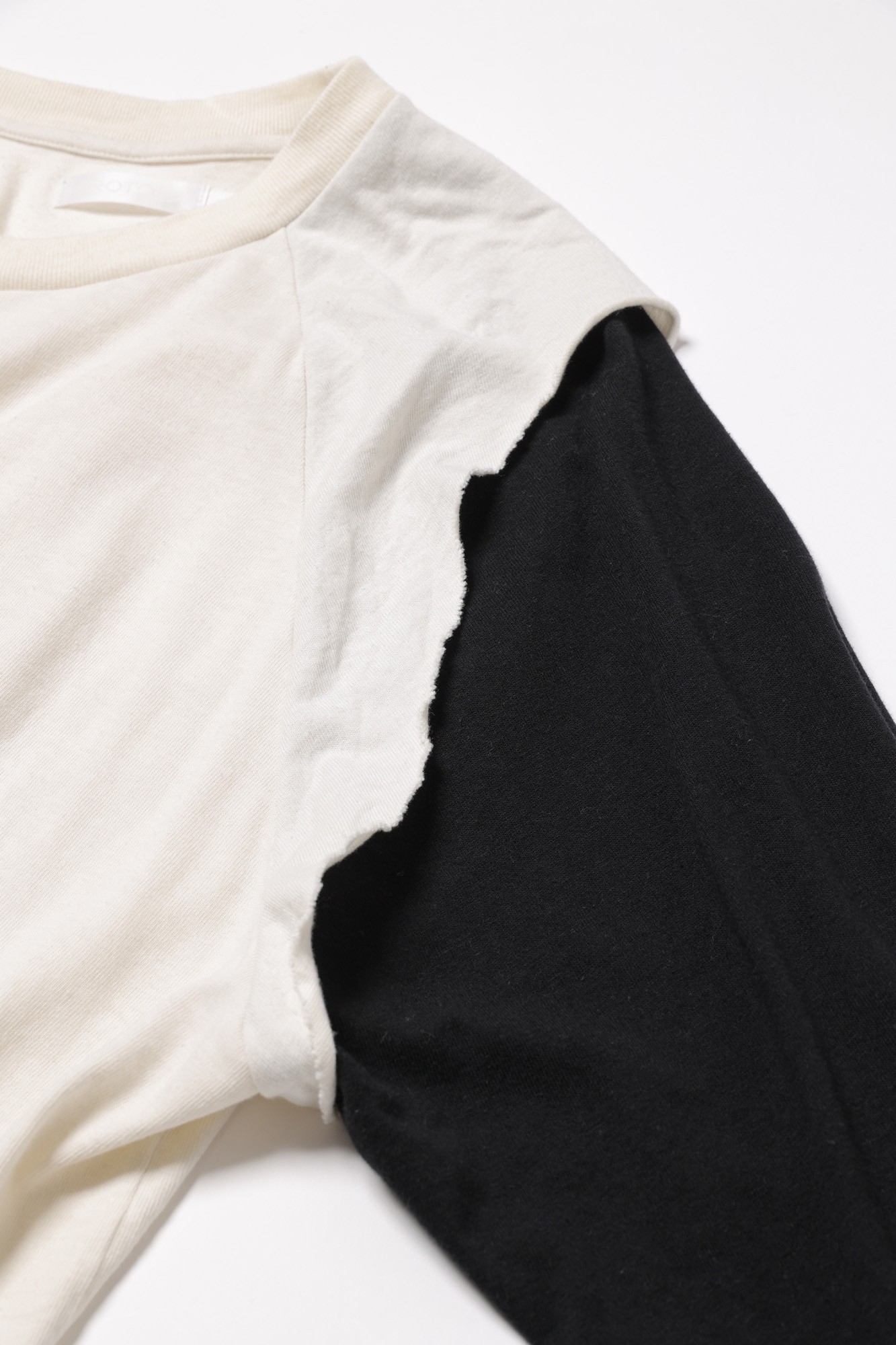 ROTOL - DOUBLE RAGLAN SLEEVE TEE / 2COLORS