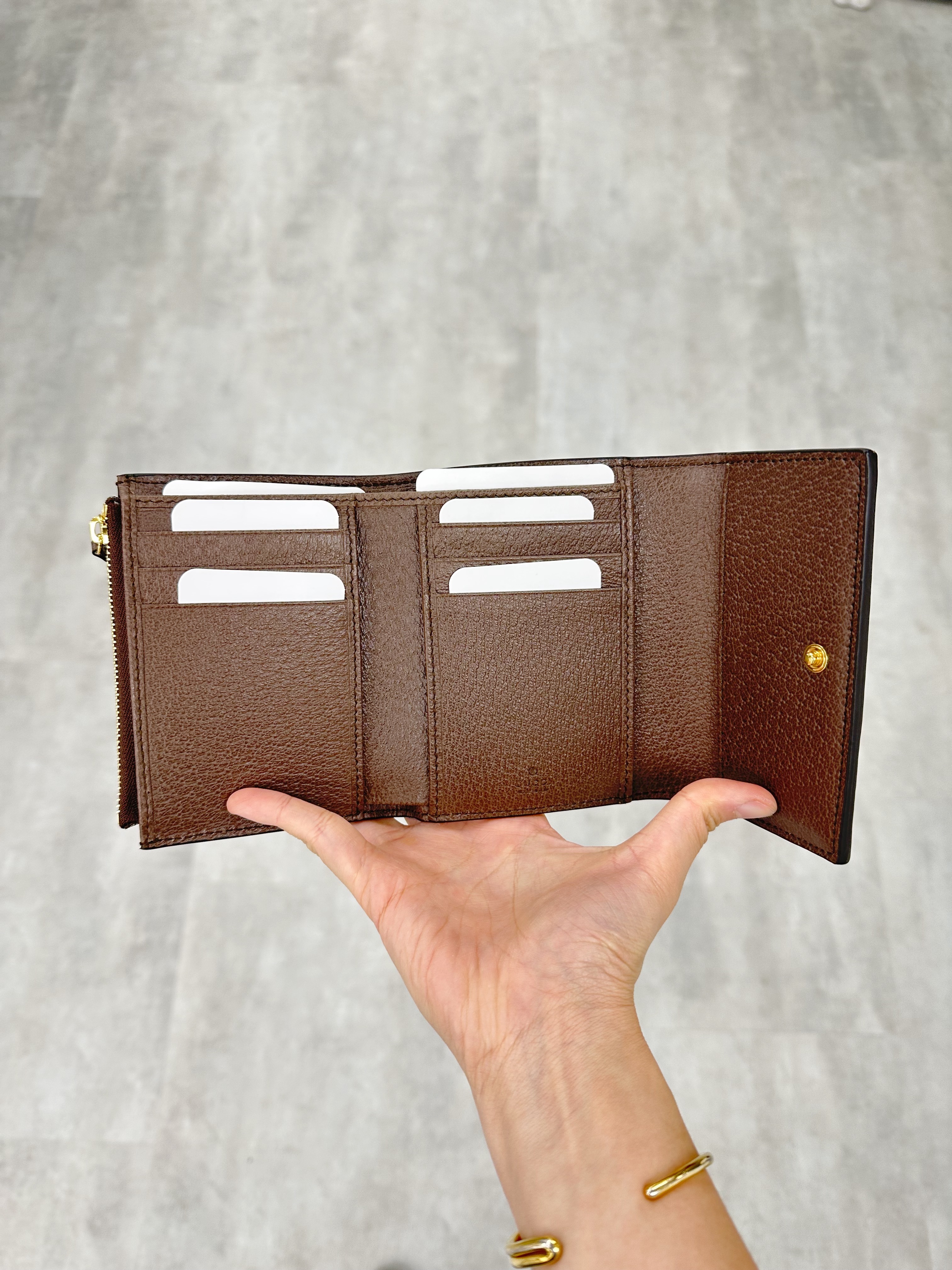 Gucci Ophidia Flap Wallet