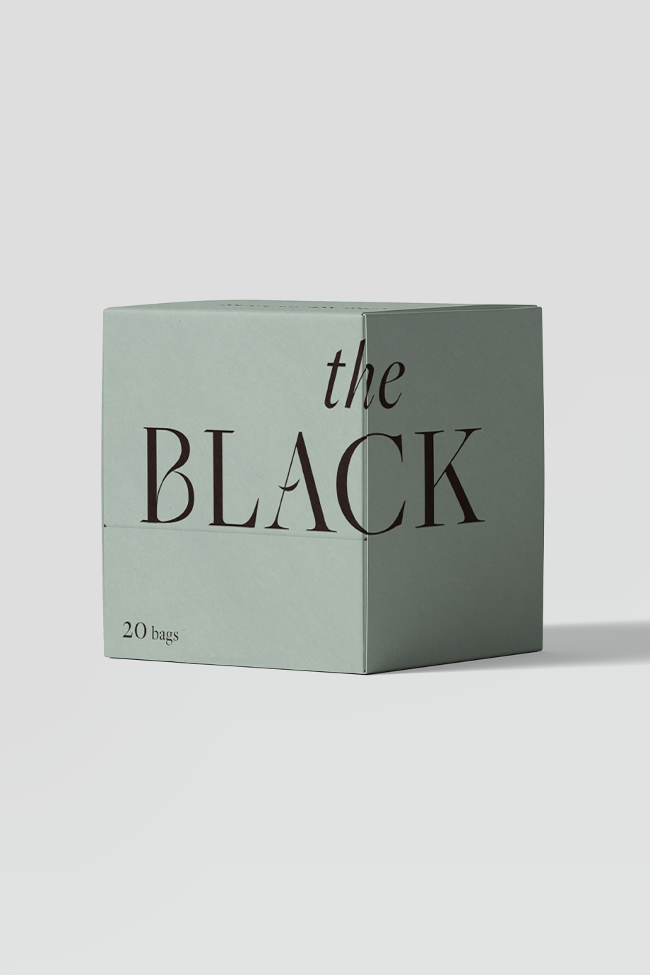 LIGHTWELLｘ萃釅｜THE BLACK 茶包（20入）