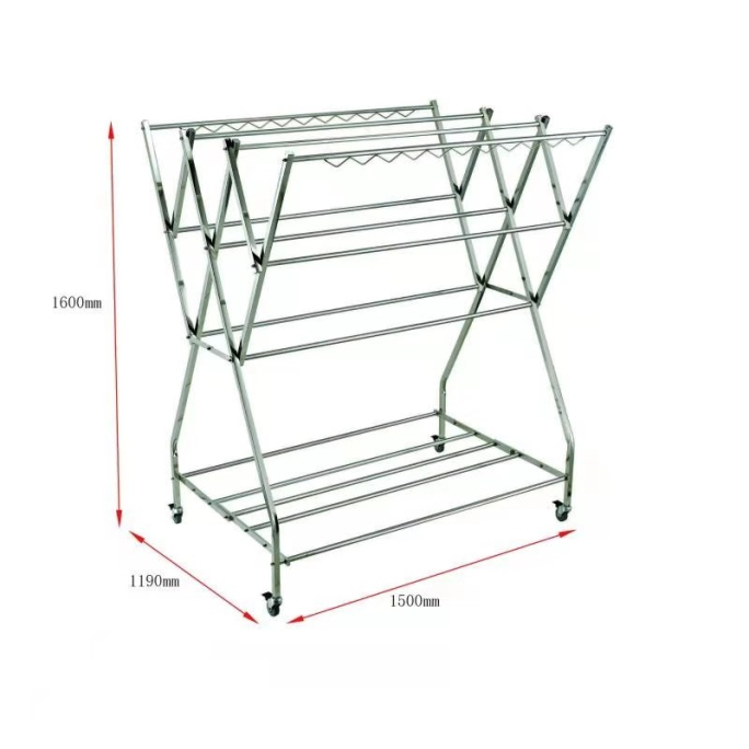 ADJUSTABLE COAT RACK 1500 x 1190 x 1600 mm