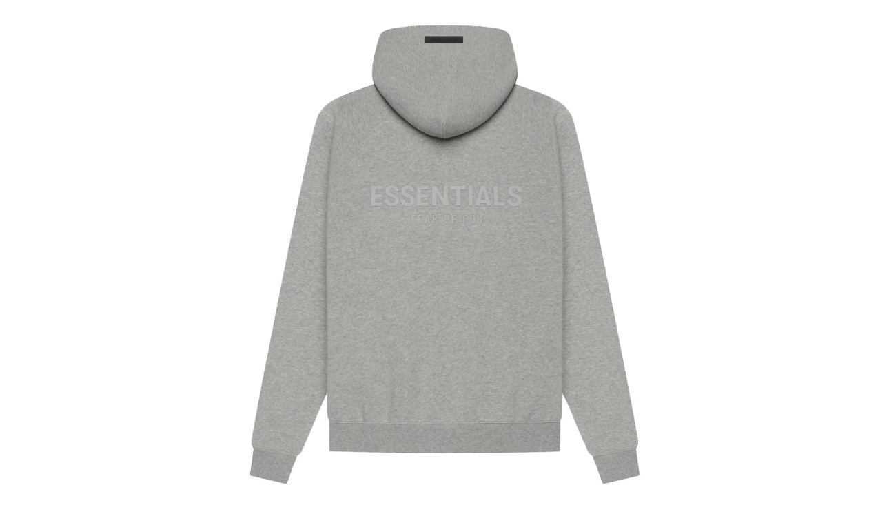 Fear of God Essentials Pullover Hoodie Dark Heather Oatmeal