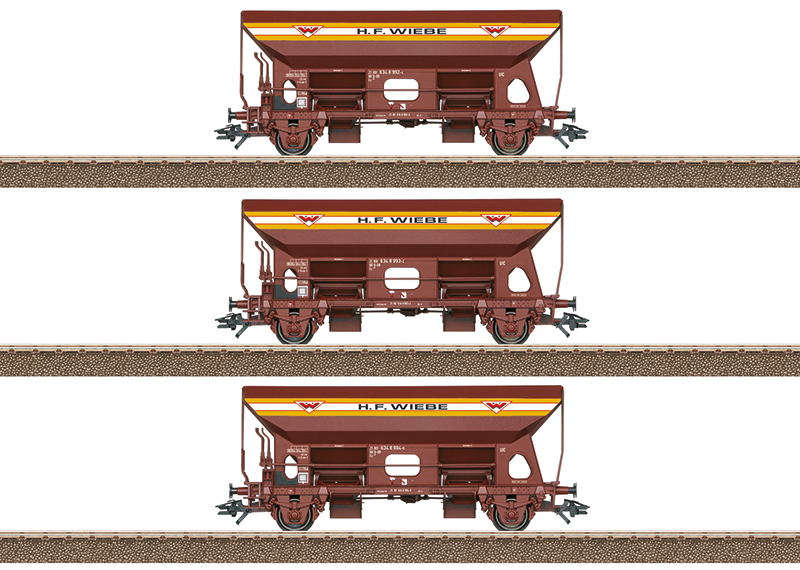 Trix 24142 HO規 Type Fc 090 Dump Car Set 自卸車組