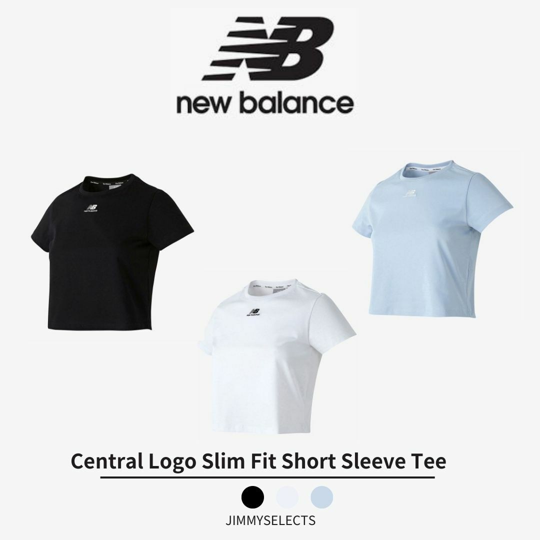 NEW BALANCE 女生 CROP TOP 緊身  短版 上衣 短袖  NBNED2W582