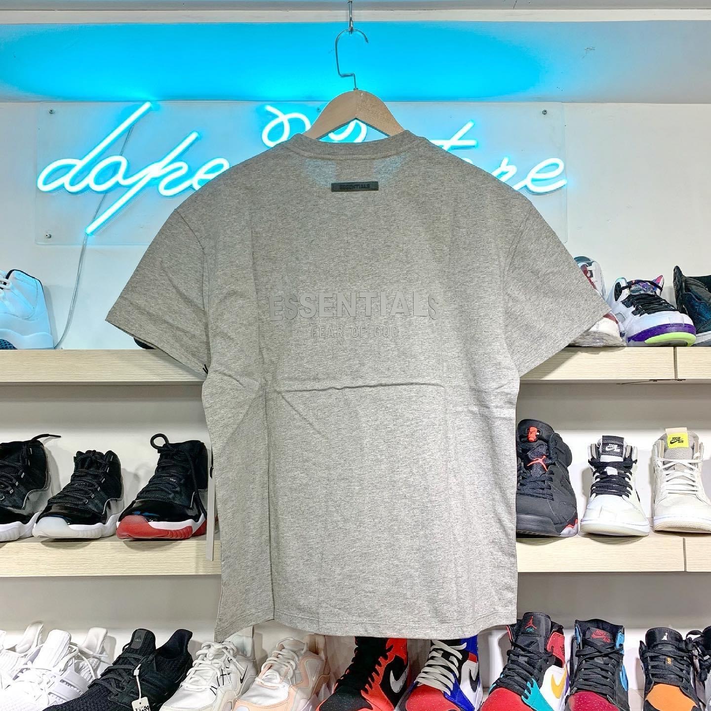 Fear of God Essentials T-shirt dark oatmeal 深灰