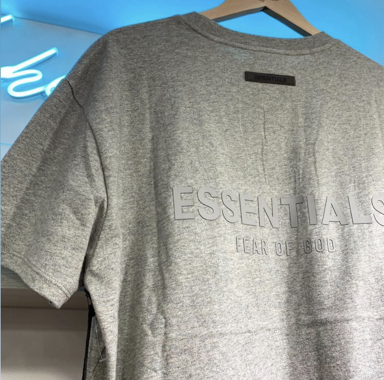 Fear of God Essentials T-shirt dark oatmeal 深灰