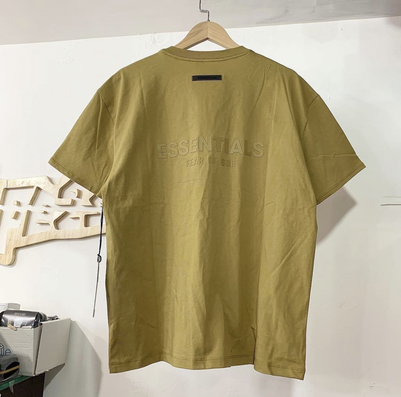 Fear Of God Essentials FW21 T-Shirt Amber