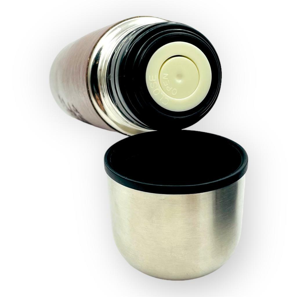 利物浦啡色仿皮保溫壺