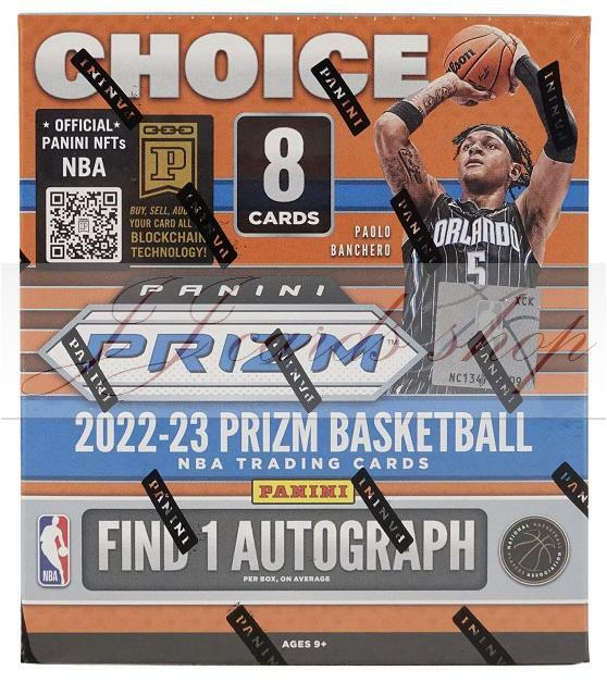 NBA 2022-23 Panini Prizm CHOICE 精選亮面系列籃球卡卡盒( 每盒1張簽