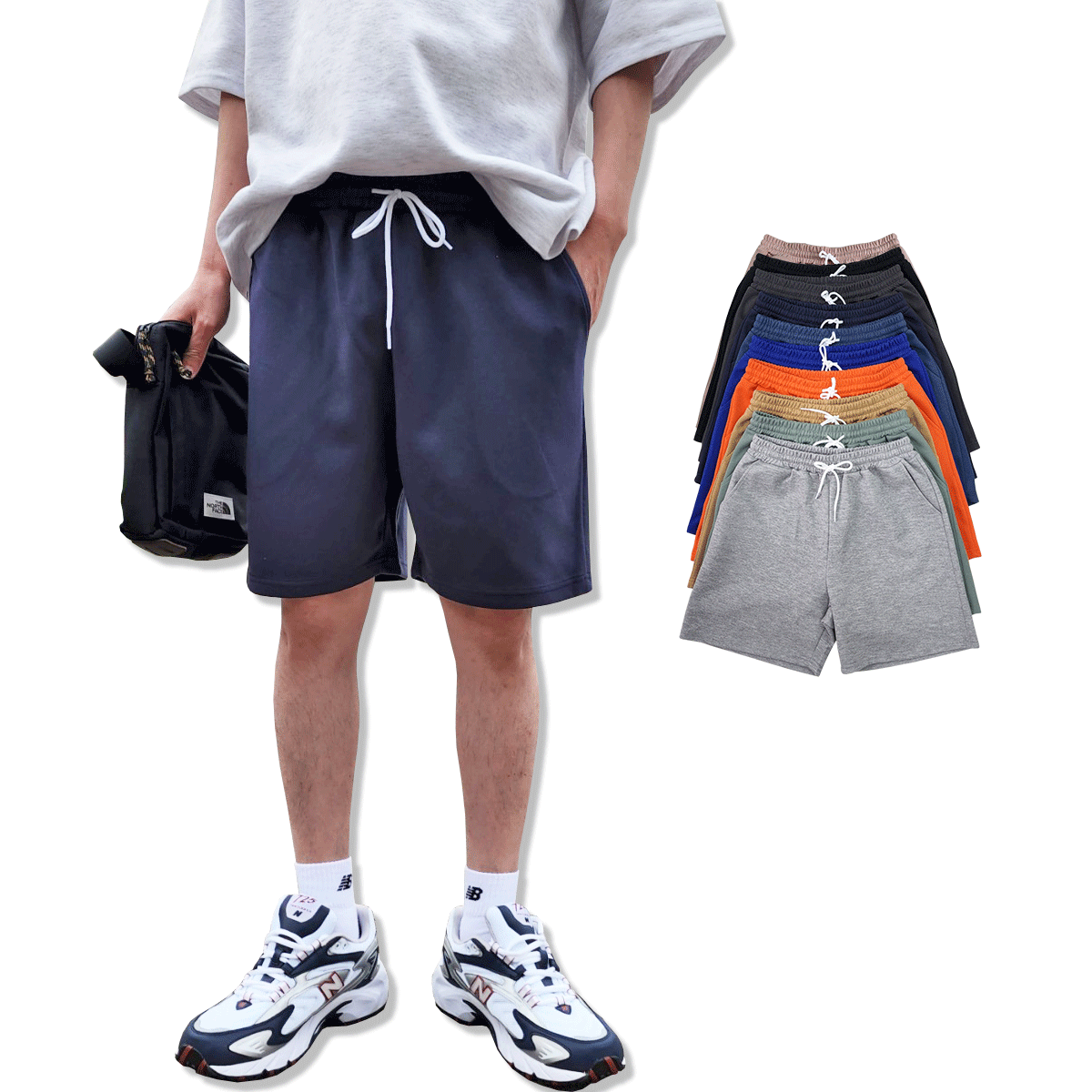 【夏日必備】QIAO 小白繩 輕便短褲 10色選擇