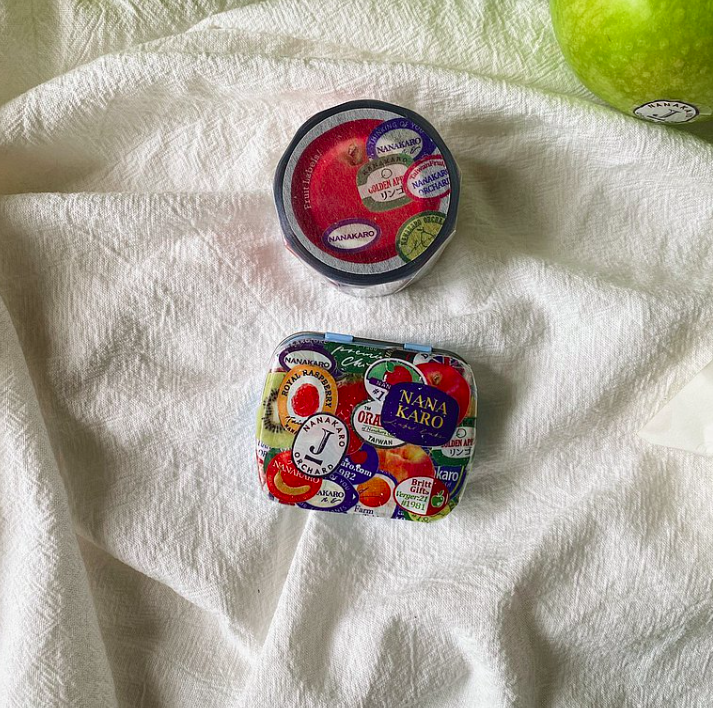 Fruit Labels - 亮面 PET膠帶｜茄子先生