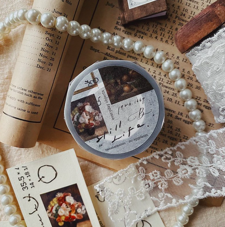 靜物畫 - 霧面  PET膠帶｜茄子先生