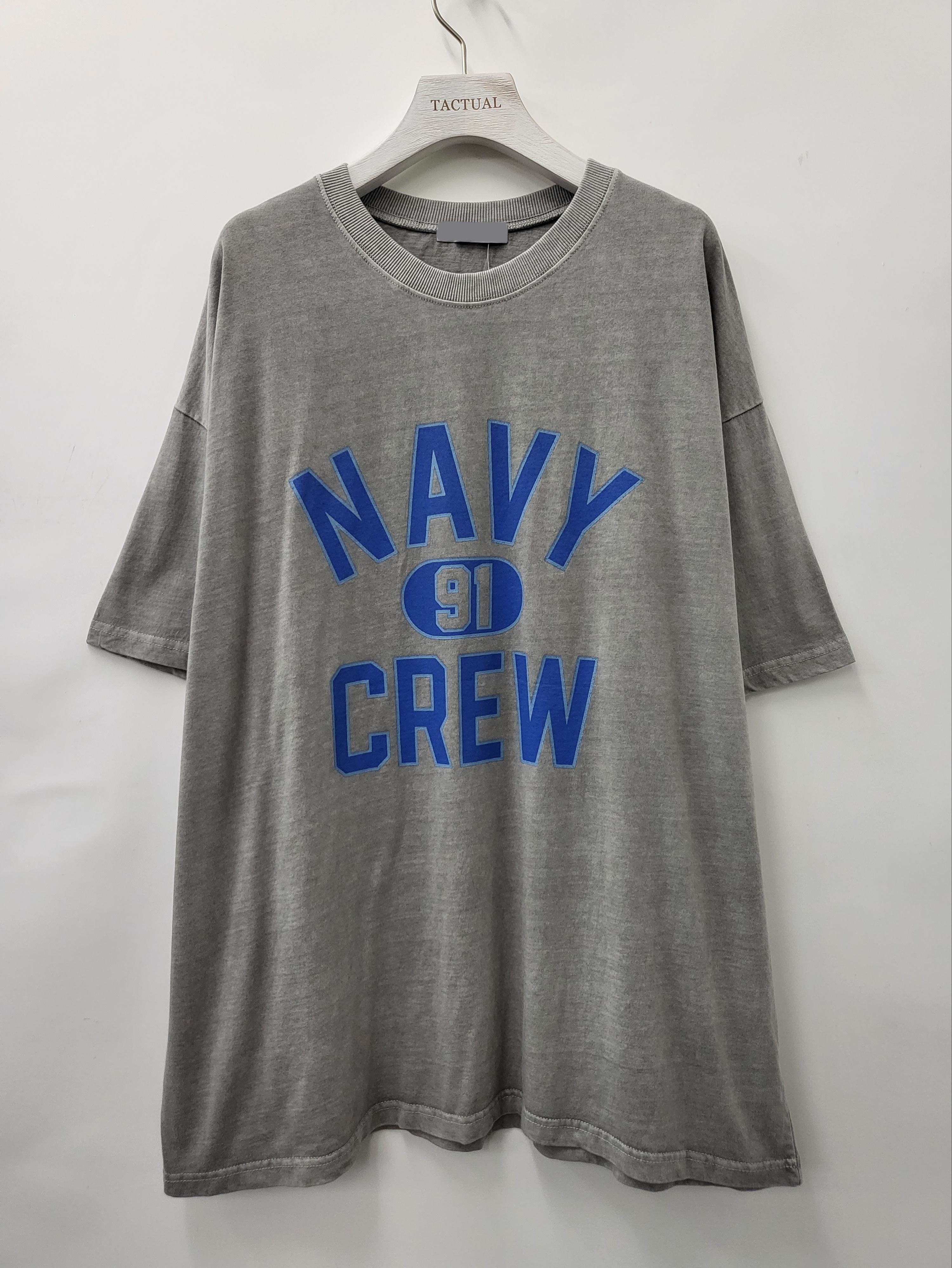 洗水英文字短袖Tee T4838