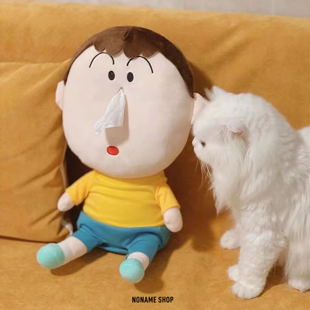 CRAYON SHINCHAN BOX TISSUE COVER 蠟筆小新 阿呆 造型 鼻涕 衛生紙盒