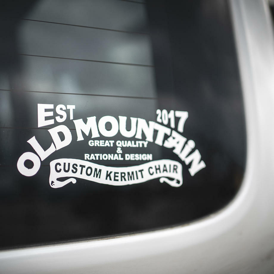 日本Old Mountain LOGO貼紙