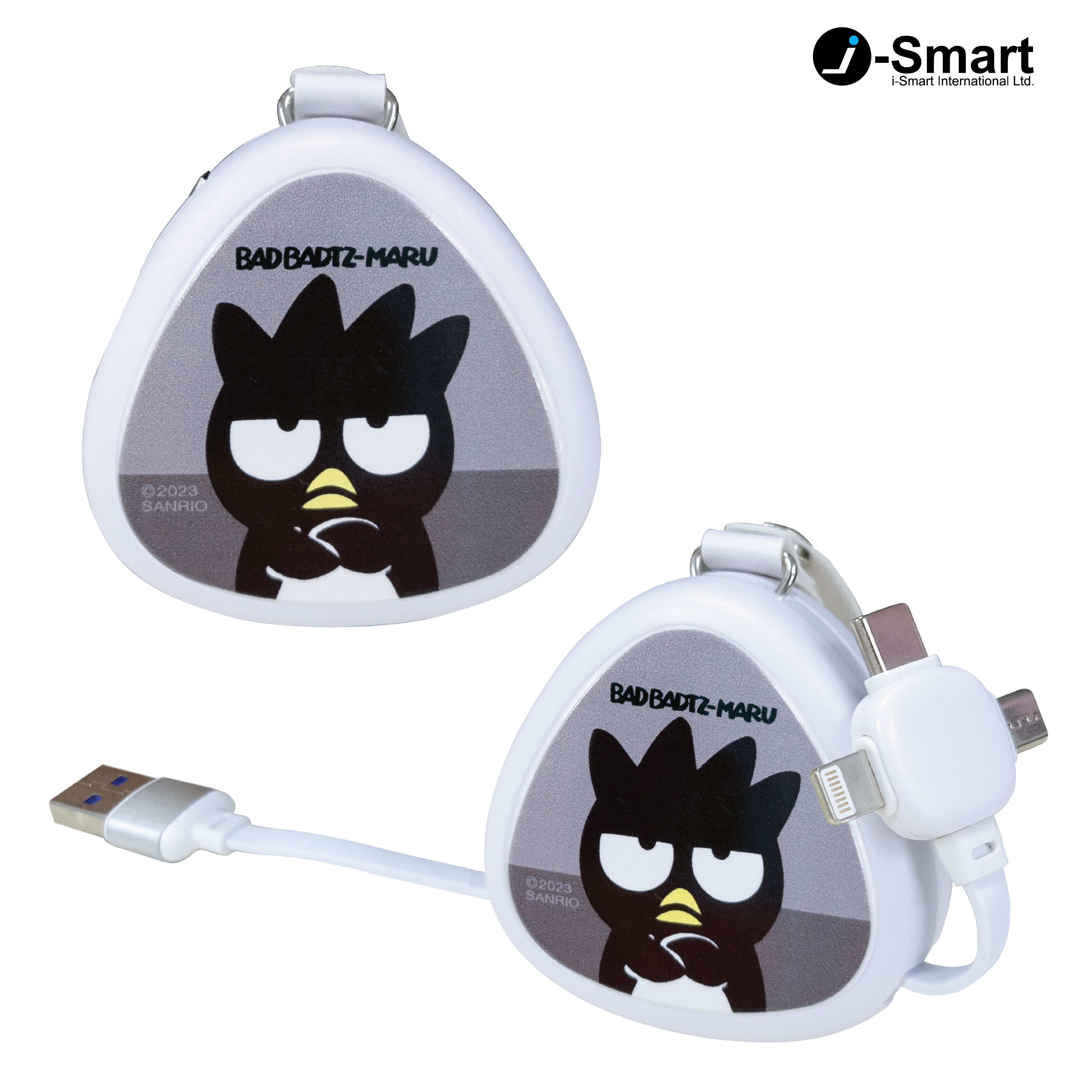 SANRIO-3合1充電線(66W)-BAD BADTZ-MARU