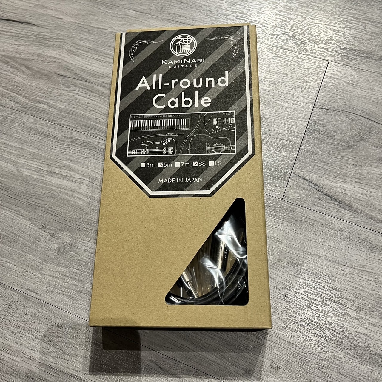 日本 神鳴 通用款 Kaminari 高階 手工導線 適用各種樂器 All-round Cable 公司貨【宛伶樂器】