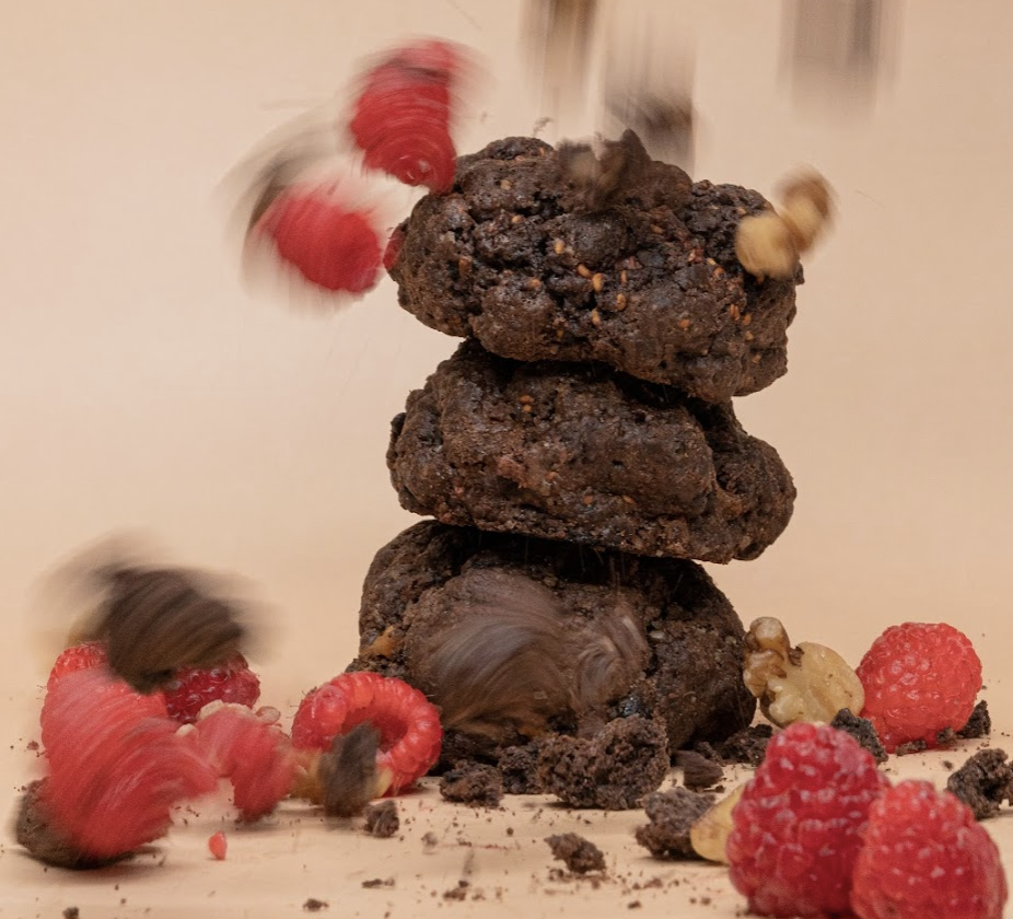 禮盒 - 覆盆子核桃黑巧克力美式餅乾 ($110)