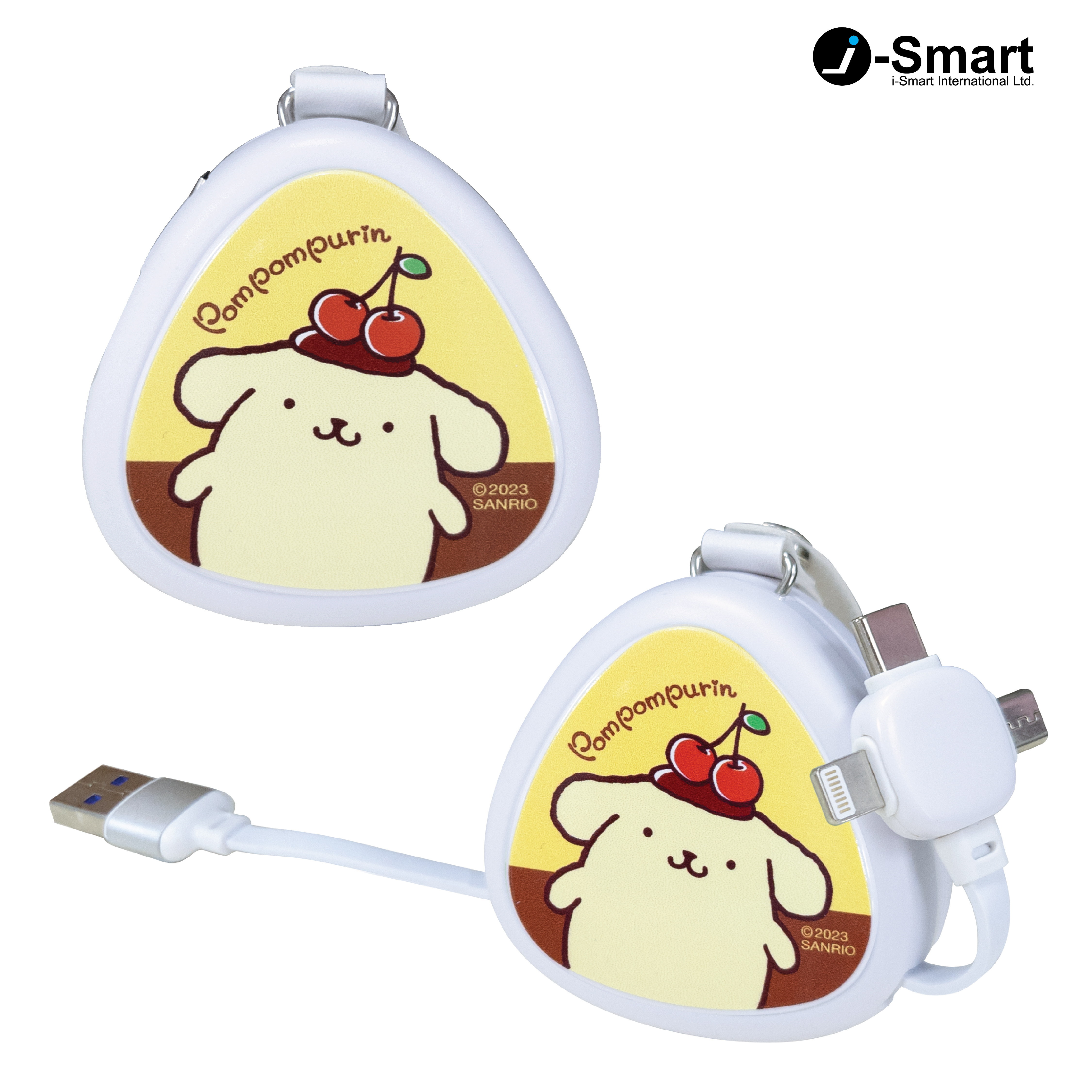 SANRIO-3合1充電線(66W)-POMPOMPURIN