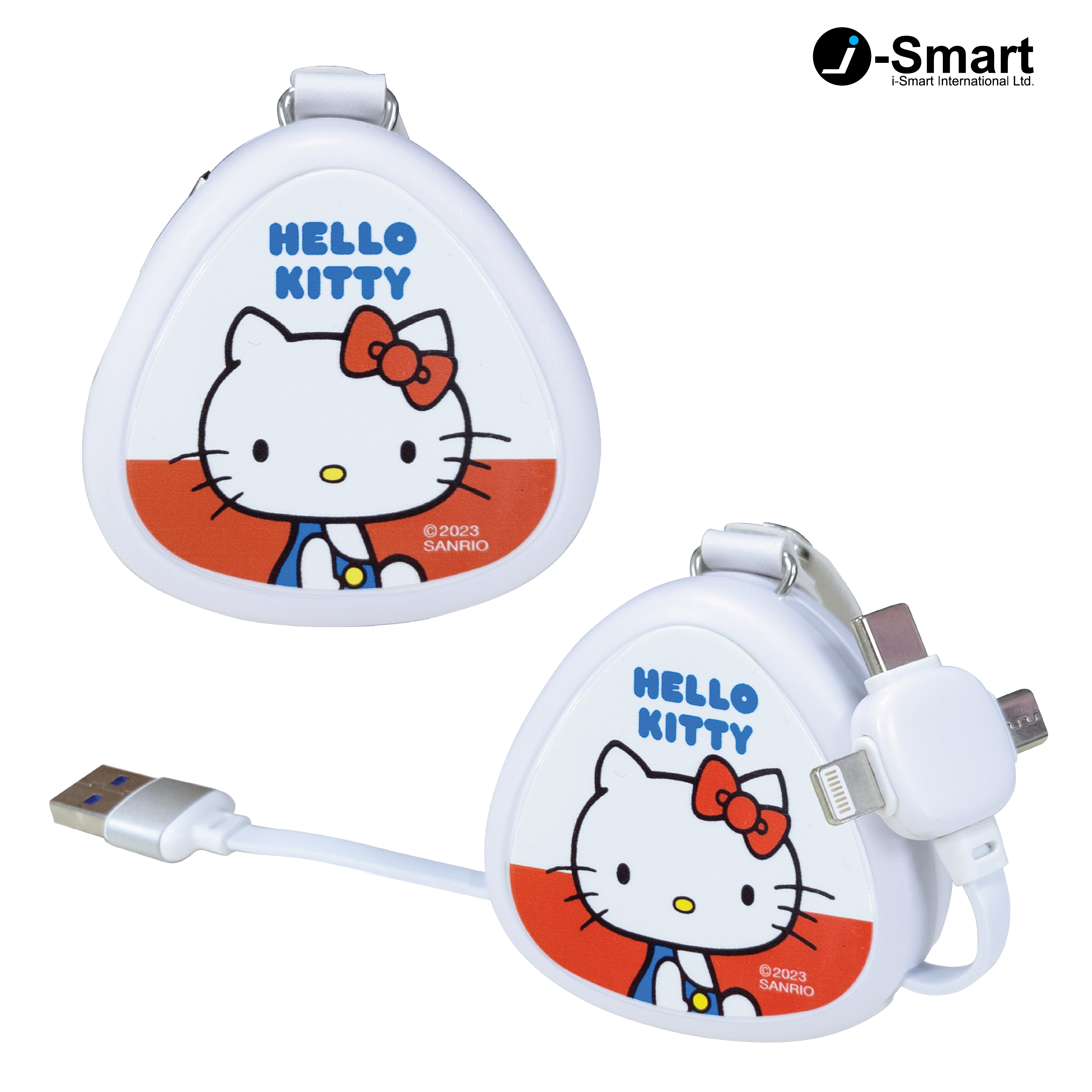 SANRIO-3合1充電線(66W)-HELLO KITTY