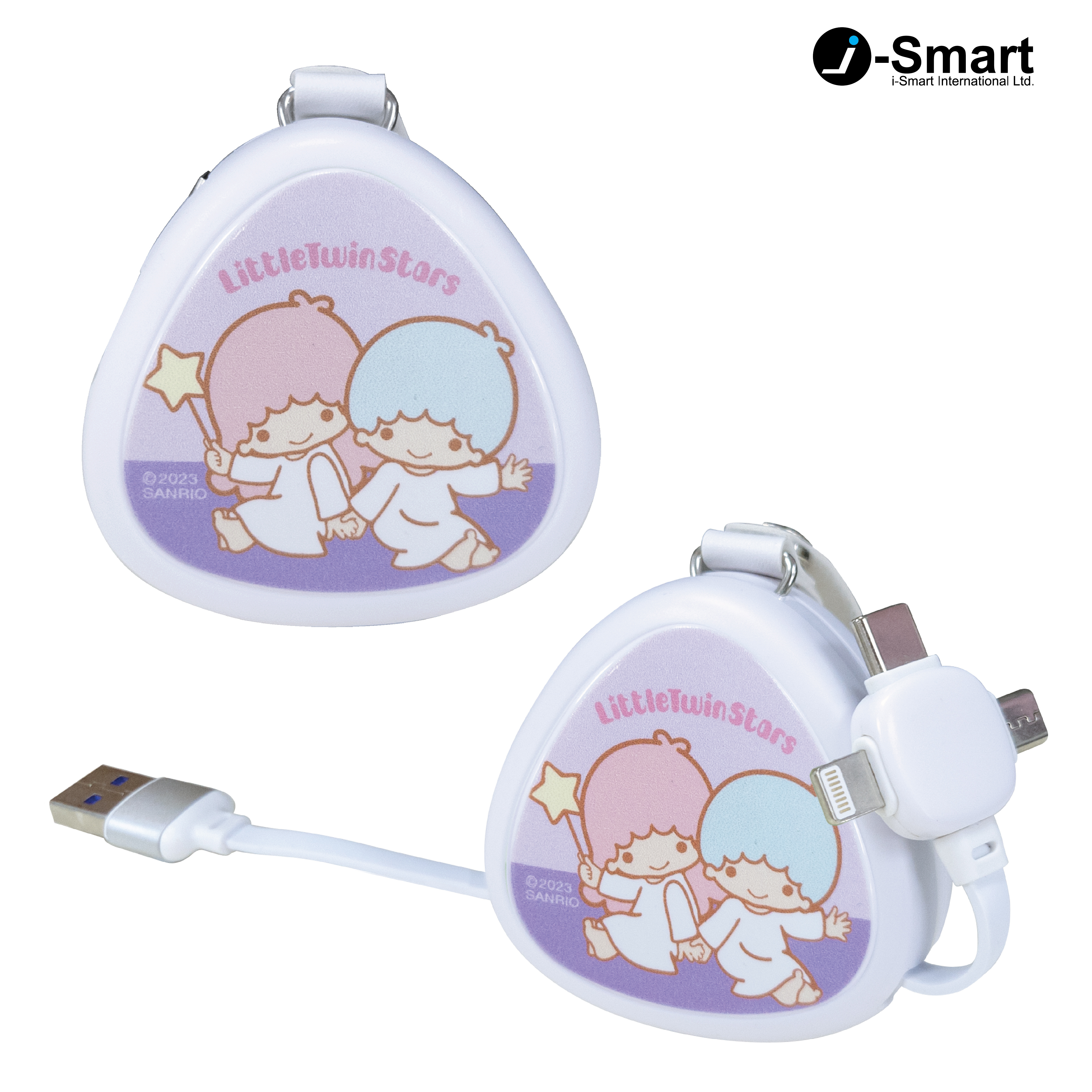 SANRIO-3合1充電線(66W)-LITTLE TWIN STARS
