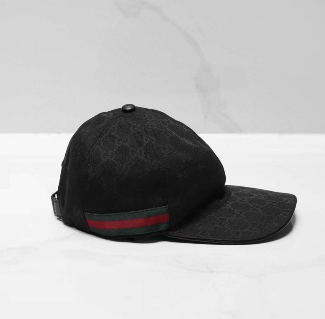 Gucci 紅綠邊 棒球帽-M