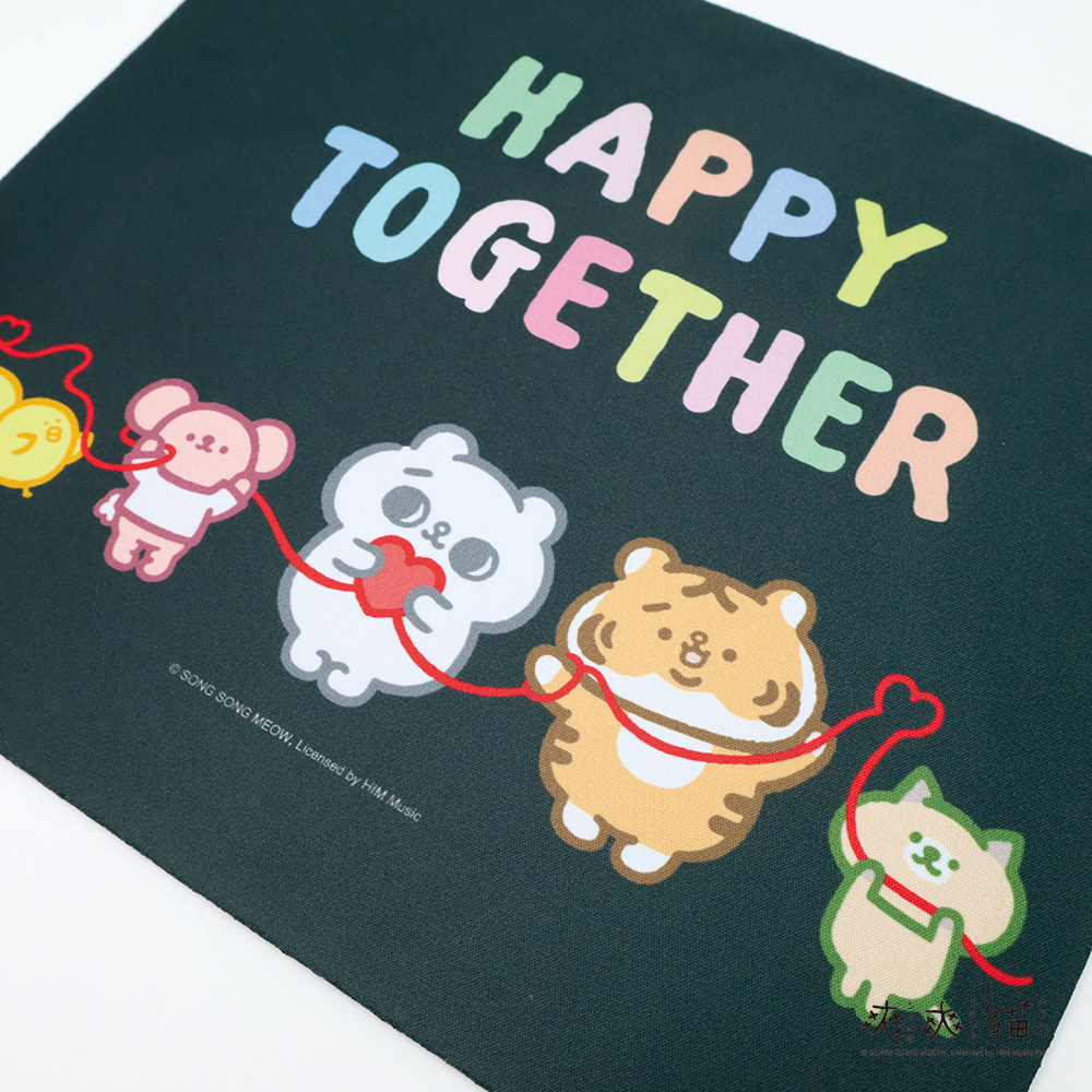 爽爽貓好朋友滑鼠墊(長方形)