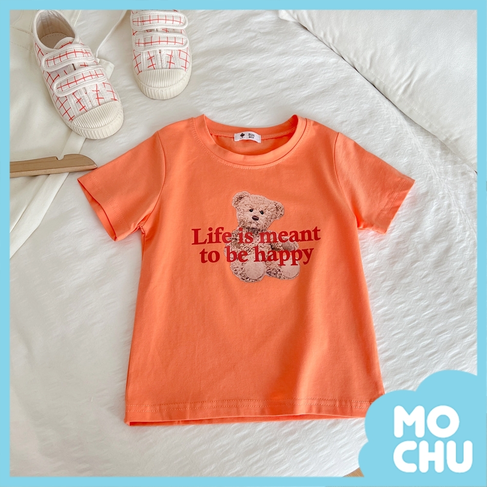 小泰迪圓領短袖上衣