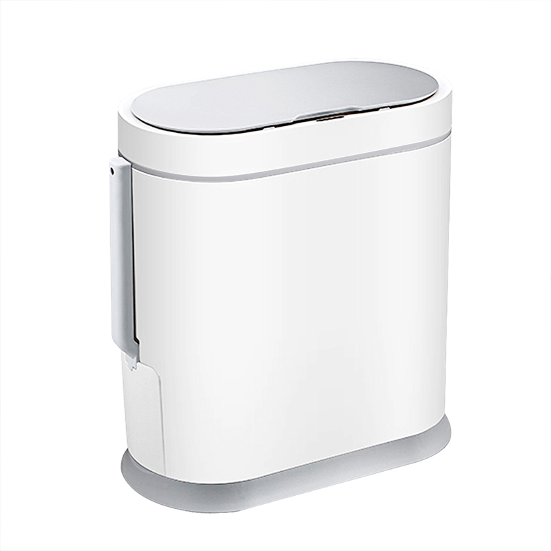 8L防水感應馬桶刷垃圾桶 ELPH6712W