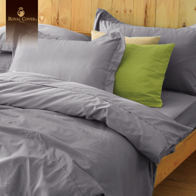 good holiday-royal cover-Cotton-bedding-solid colour series -Ultimate Gray