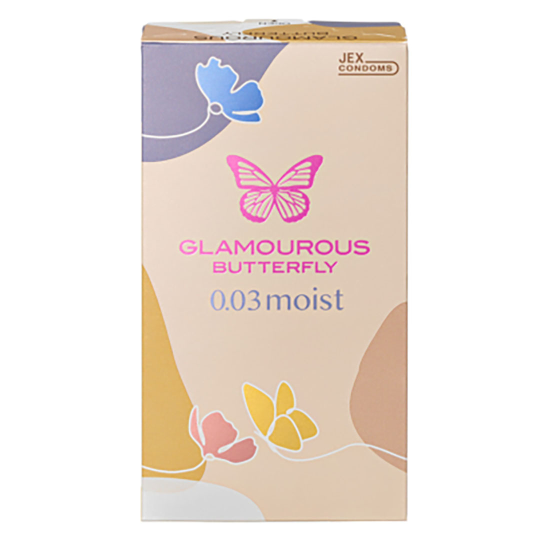 JEX 魅力蝴蝶 0.03 加潤 8片裝