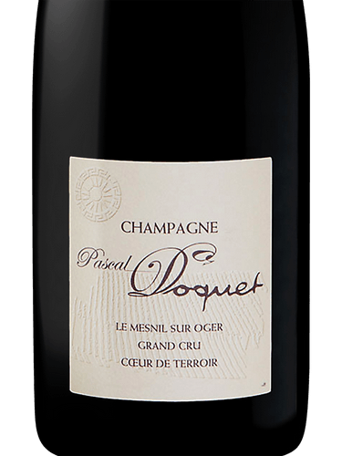 Pascal Doquet Blanc de Blancs Le Mesnil Sur Oger Brut Grand Cru 2008