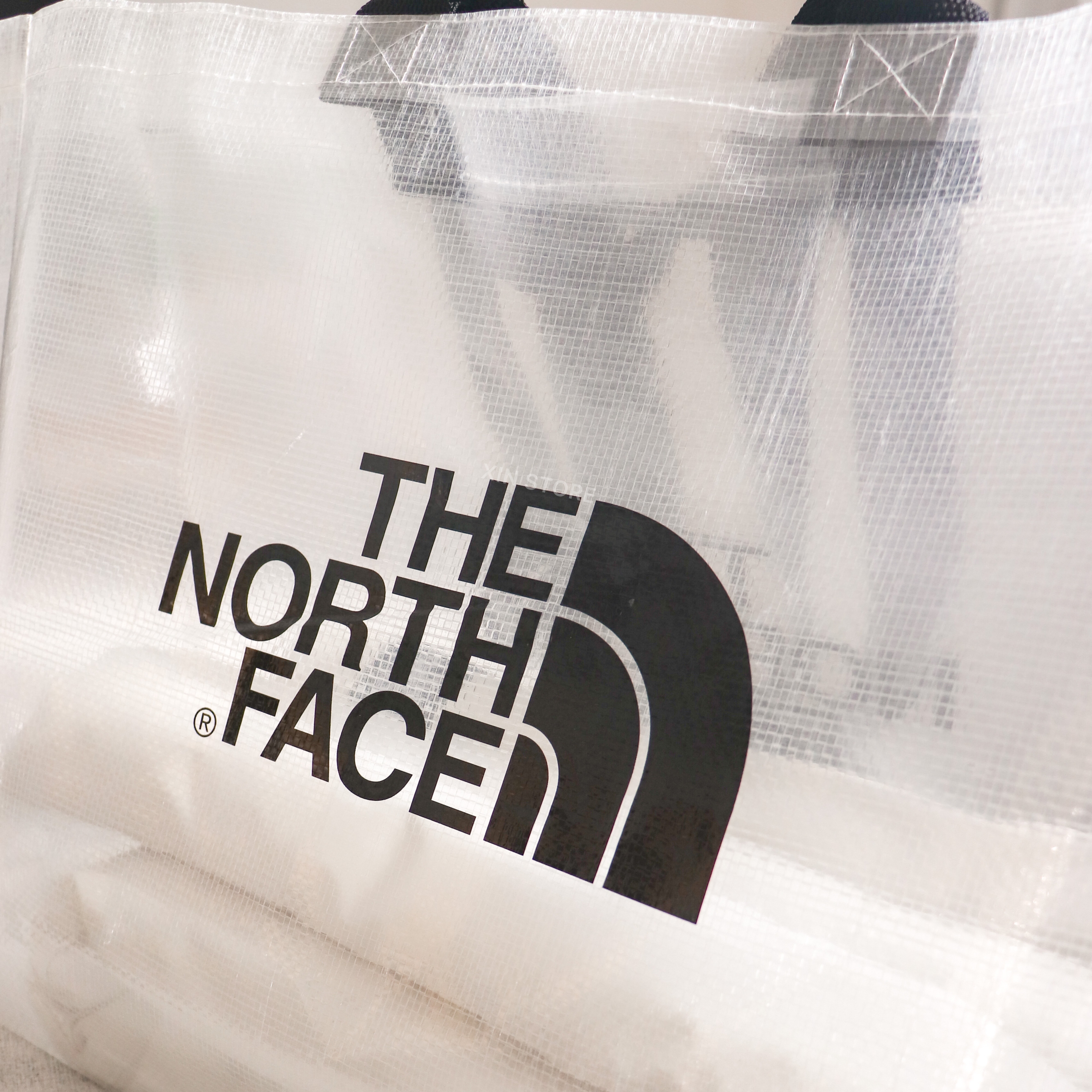 The North Face TNF 大容量 透明 環保袋 購物袋