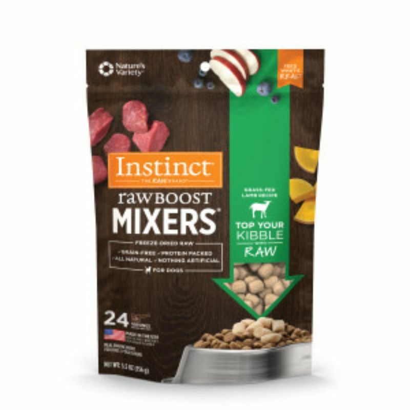 INSTINCT® RAW BOOST MIXERS凍乾草飼羊全犬伴糧 5.5OZ