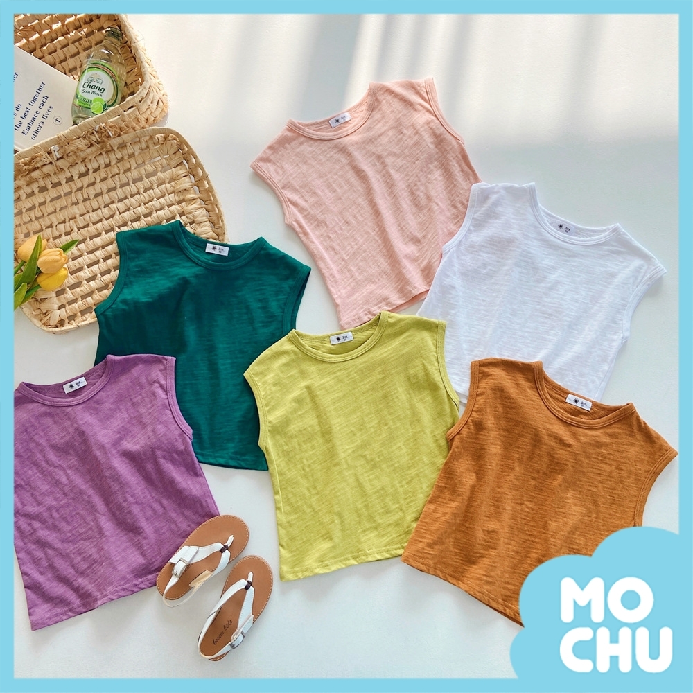 果色坎肩無袖背心(四色)