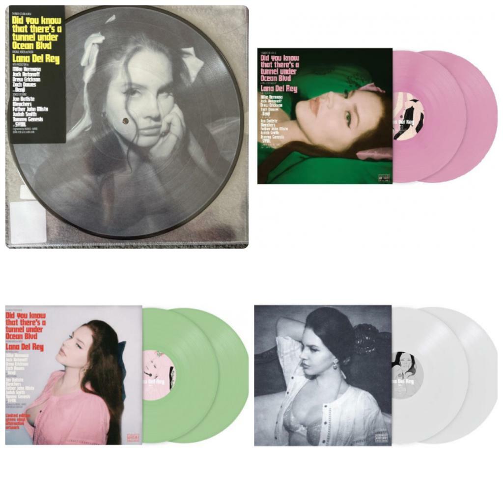 Lana Del Rey - Did You Know That Theres A Tunnel Under Ocean Blvd 2LP PICTURE