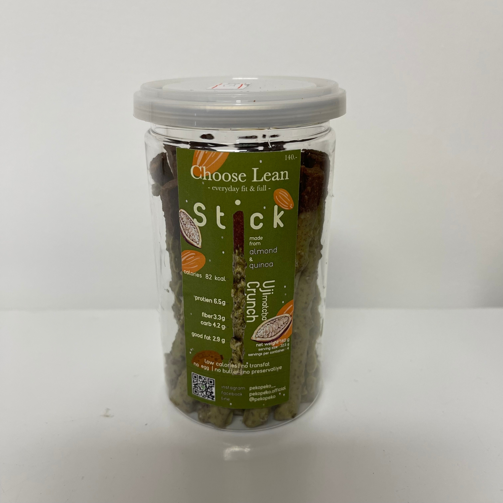 [常温] 高蛋白抹茶醬百力滋 ±120g