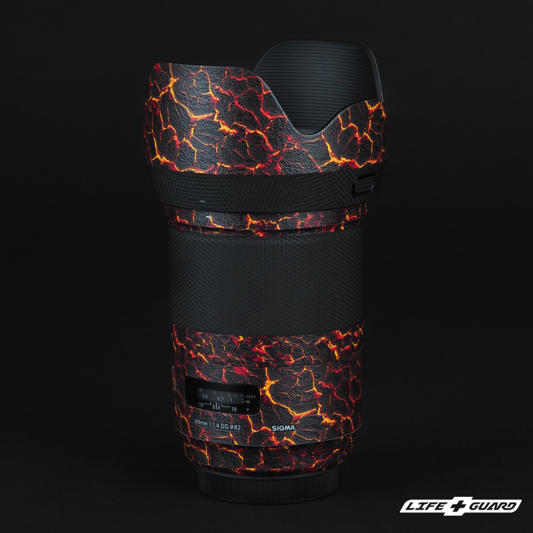 LIFE+GUARD SIGMA 40mm F1.4 DG HSM ART 專用鏡頭貼膜｜質感設計