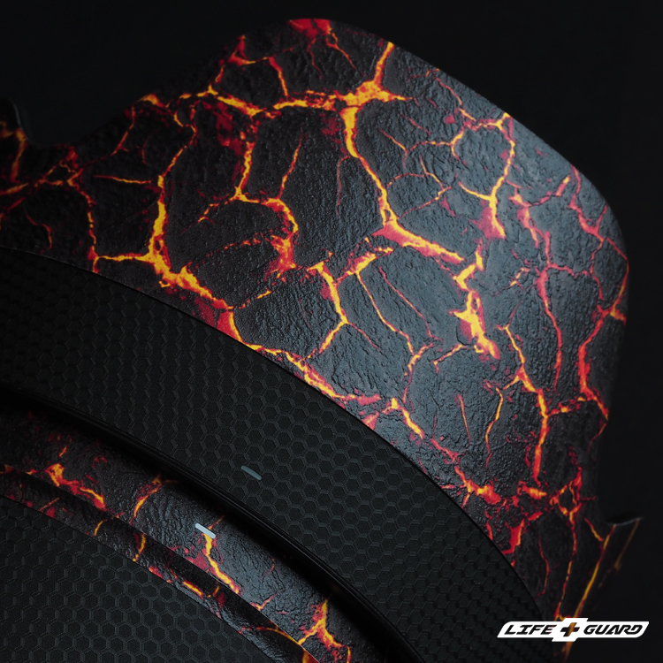 LIFE+GUARD 鏡頭貼膜，適用 SIGMA 40mm F1.4 DG HSM ART，LVRD 熔岩風格設計