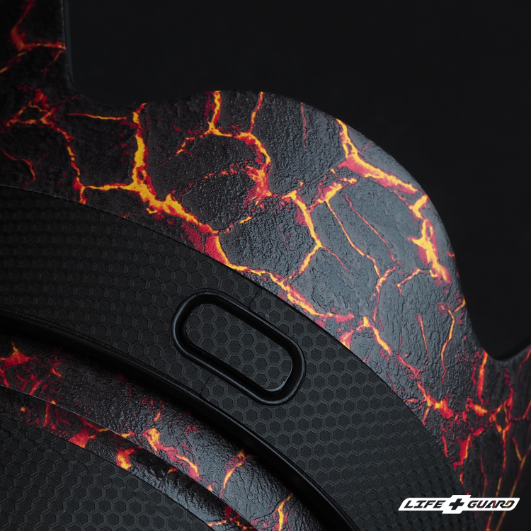 適用 SIGMA 40mm F1.4 DG HSM ART，LIFE+GUARD 鏡頭蓋特寫，質感貼膜