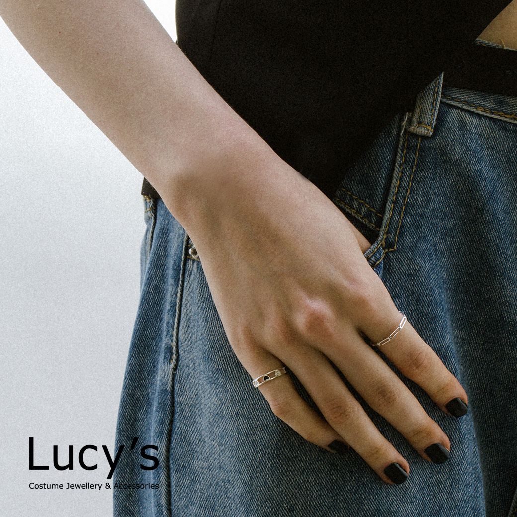 925純銀 交錯的愛 開口戒 (99786)