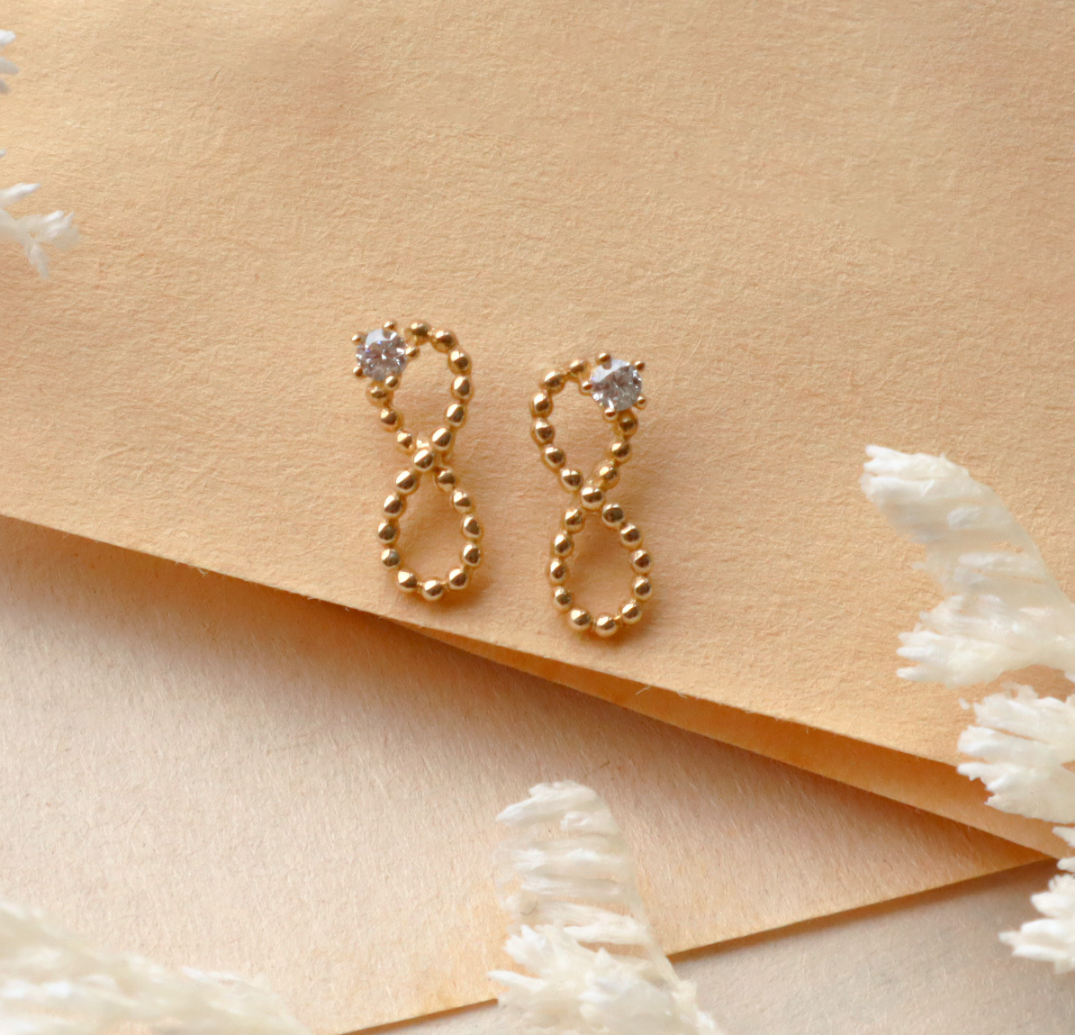 10K/無限美好耳環