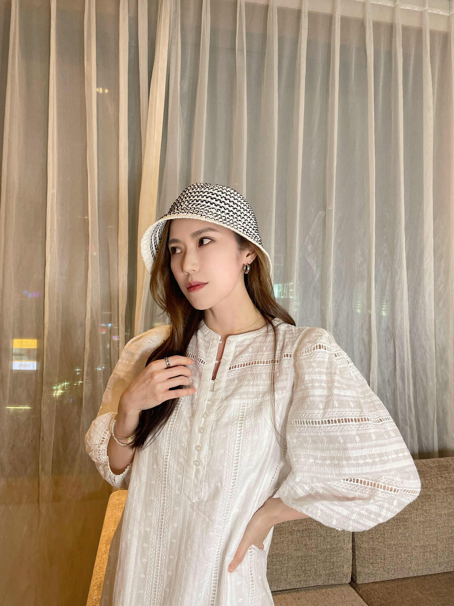 （日常必備）小臉藤編漁夫帽