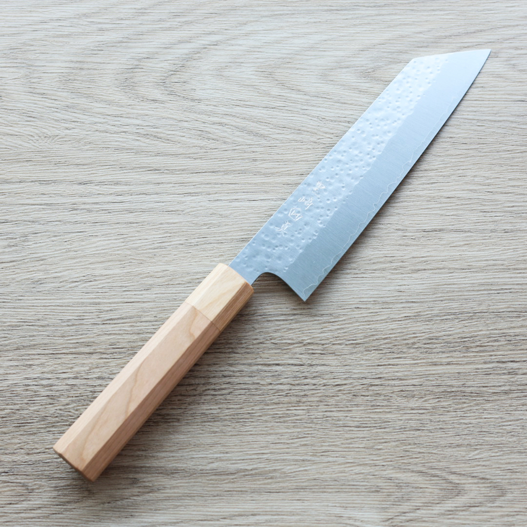 黑崎真 文化刀 180mm SG2粉末HSS鋼 櫻花鎚目