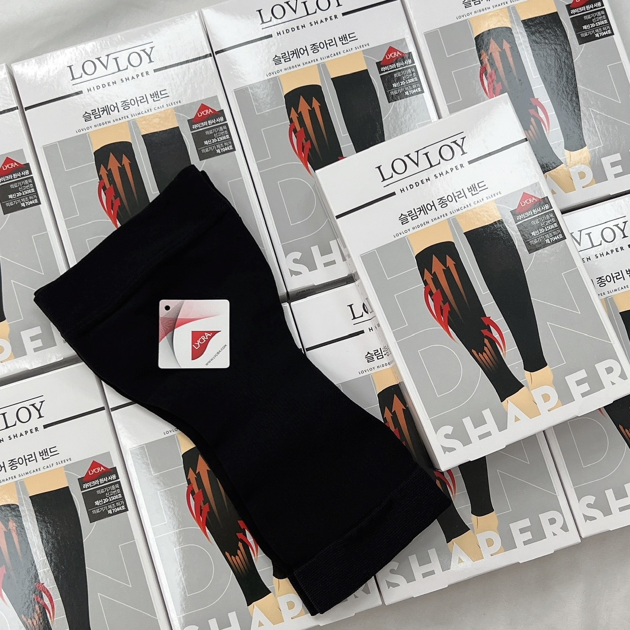 #現貨 韓國超夯 LOVLOY 強塑身壓力小腿襪 瘦腿襪 抒壓襪