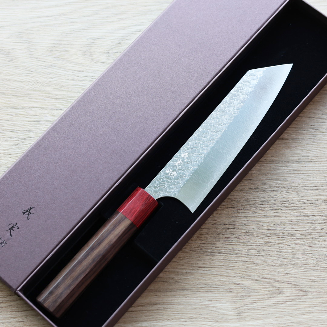 加藤義實 水波 文化刀 170mm SG2粉末HSS鋼