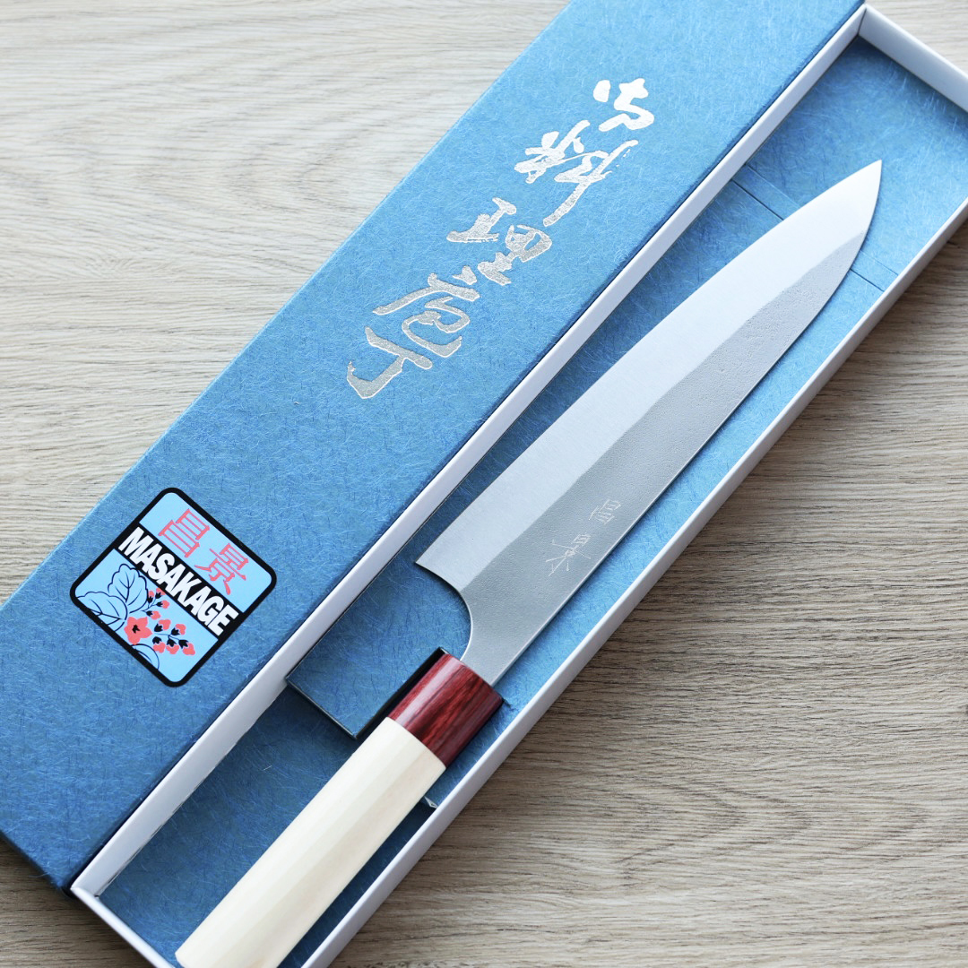昌景 雪 牛刀 210mm 白紙鋼