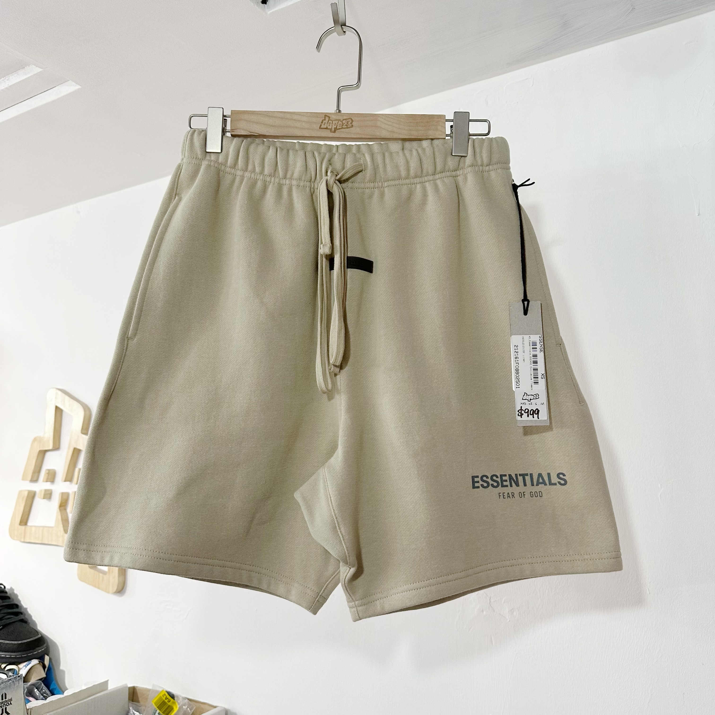 Fear of God Essentials reflective 3M shorts LINEN 反光短褲