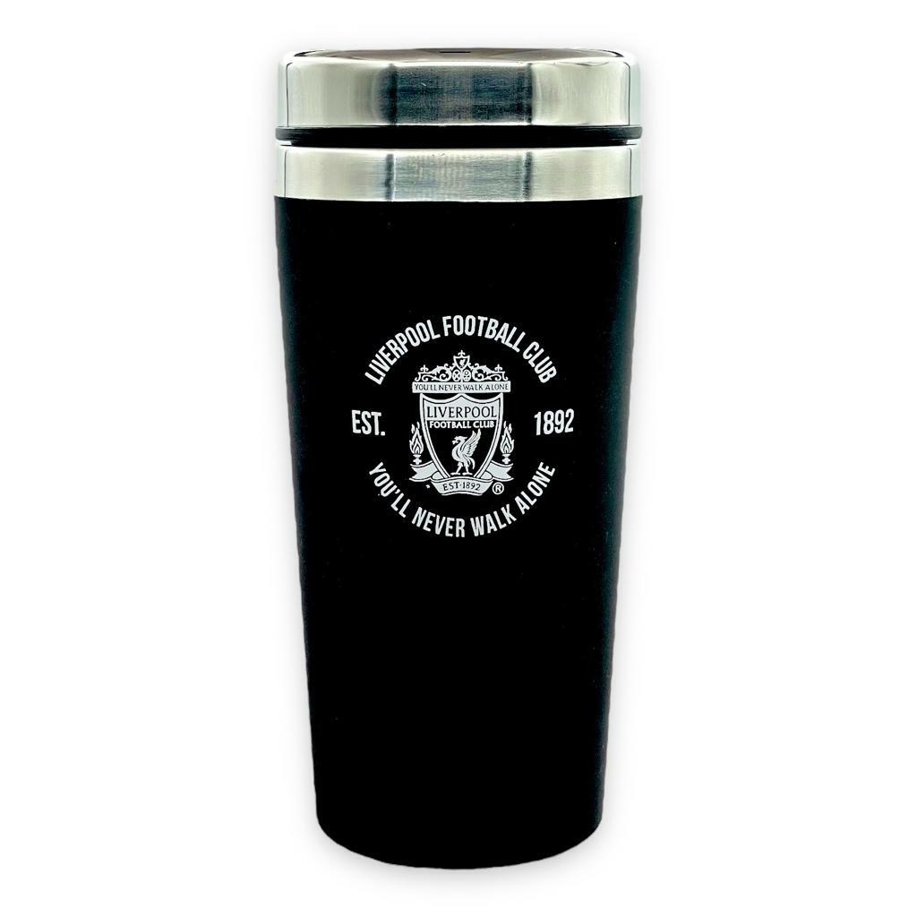 利物浦黑色無柄會徽咖啡杯